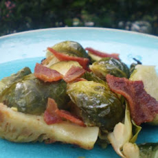 Grilled Savory Brussels Sprouts