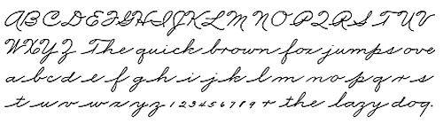 Indexing handwriting help