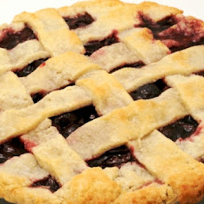 Sweet Glazed Cherry Pie