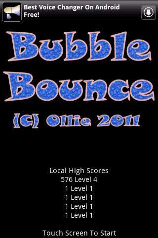 Bubble Bounce