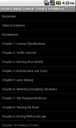 Alberta Drivers Handbook