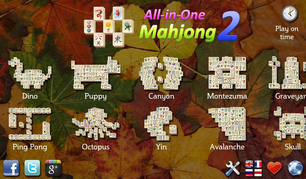 Android application All-in-One Mahjong 2 FREE screenshort