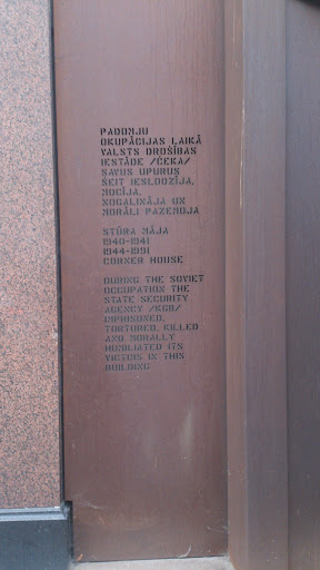 Memorial to Victims of the KGB