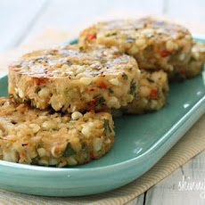 Baked Corn and Crab Cakes