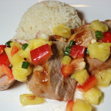 Pork Tenderloin With Fresh Pineapple Salsa