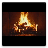 Yule Log Fire Live Wallpaper mobile app icon