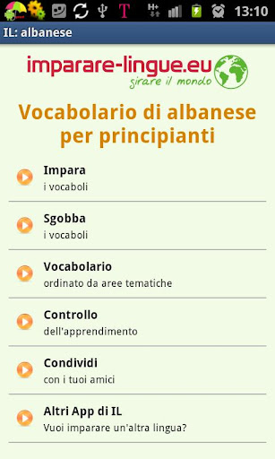 Imparare l'albanese