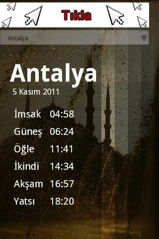 Namaz Vakitleri