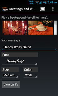 How to download Greetings & Wishes Chromecast 1.1 mod apk for pc