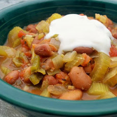 Spicy Crock Pot Pinto Bean Chili