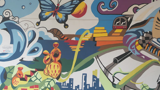 Vibrant City Mural