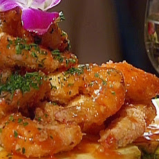 Coconut MacNut Shrimp with Guava Sweet and Sour Sauce