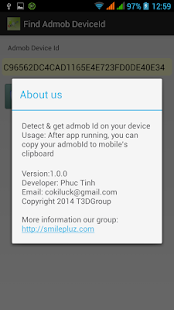 How to get Find Admob Device Id 1.0.0 mod apk for pc