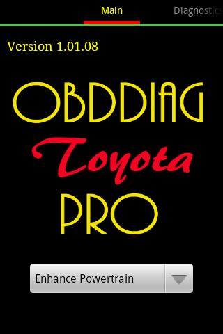 OBDDiag Toyota Pro