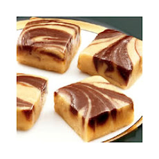 Chocolate Peanut Butter Swirl Fudge