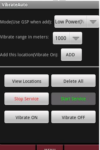 Vibrate Auto