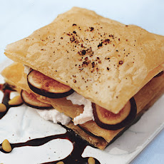 Millefeuille of Fresh Figs and Ricotta