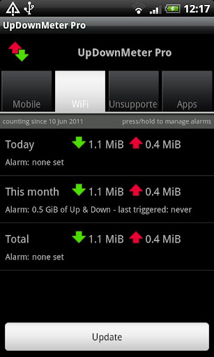 UpDownMeter Pro