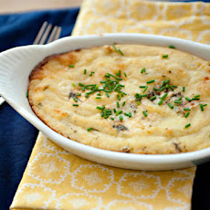 Blue Cheese and Roasted Apple Mashed Potatoes