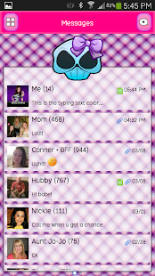 How to mod GO SMS - Girly Skulls 5 1.1 mod apk for android