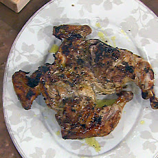 Northern Italian-Style Chicken Under a Brick