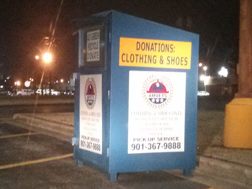 AmVets Clothing and Shoes Donation Box