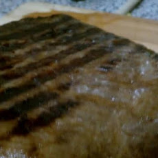 Fresh Parsley & Soy Sauce Marinated Flank Steak