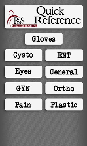 Surgical Quick Reference