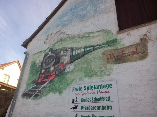 Eisenbahn Mural