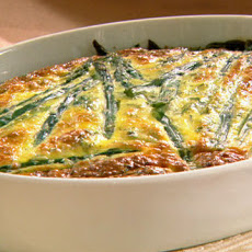 Easter Frittata with Asparagus, Goat Cheese, and Spring Herbs