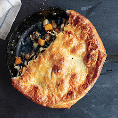 Skillet Chicken Pot Pie with Butternut Squash