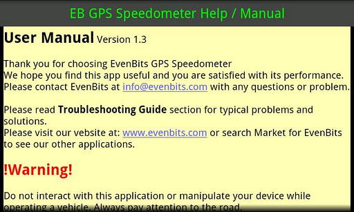 【免費交通運輸App】EB GPS Speedometer-APP點子