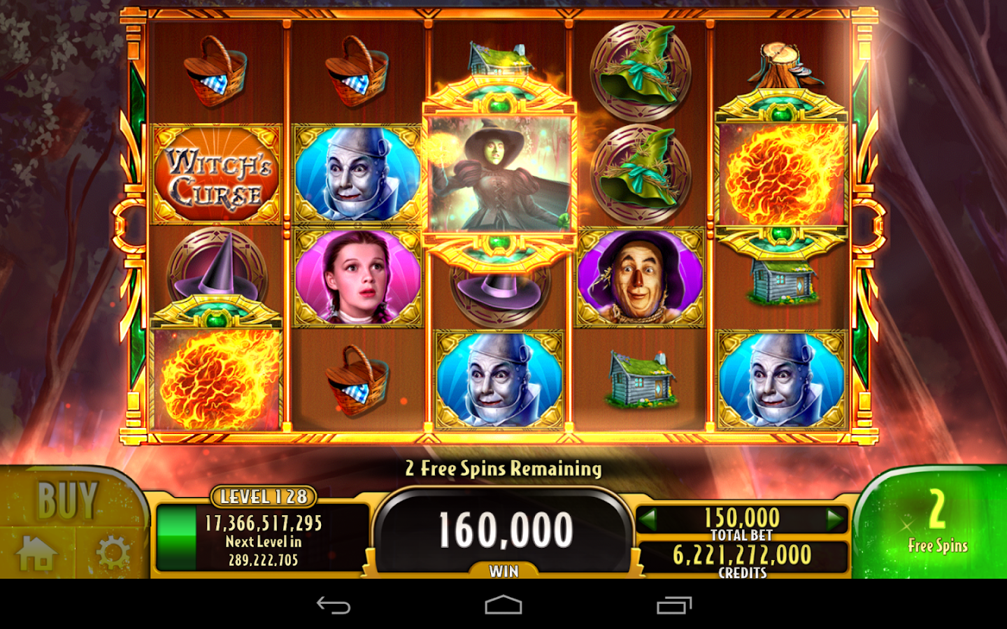Wizard of oz slots apk