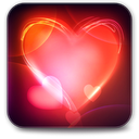 Love,Love go launcher EX theme mobile app icon