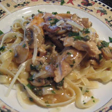 Chicken Piccata Fettuccine