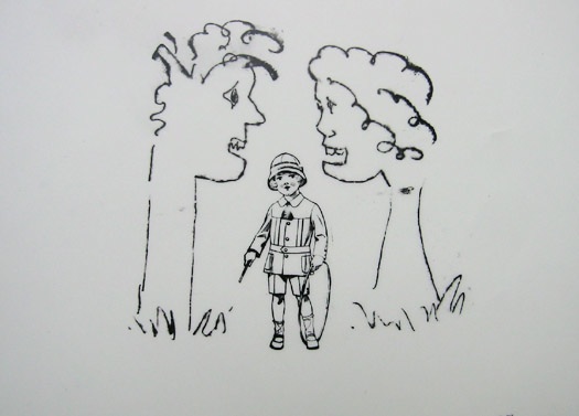 <p>
	<strong>family</strong><br />
	1998<br />
	ink on frosted mylar<br />
	8x10 in</p>
