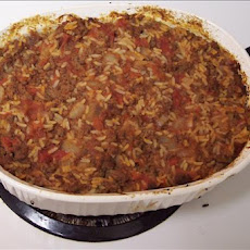 Cabbage Beef Casserole (Lazy Cabbage Rolls)  - Dairy Free