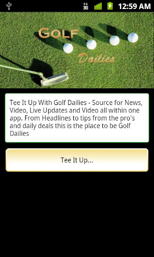 Golf Dailies