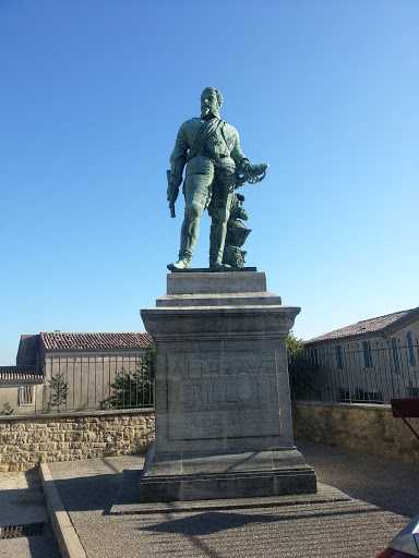 Aubrave Crillon Statue