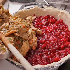Turkey and Cranberry Pie