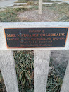 Margaret Cole Beard Bench