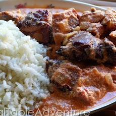 Smoked Turkey Stewed in West African 