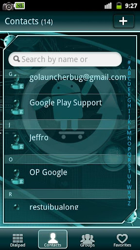 【免費個人化App】GOContacts Theme Cyanogen-APP點子