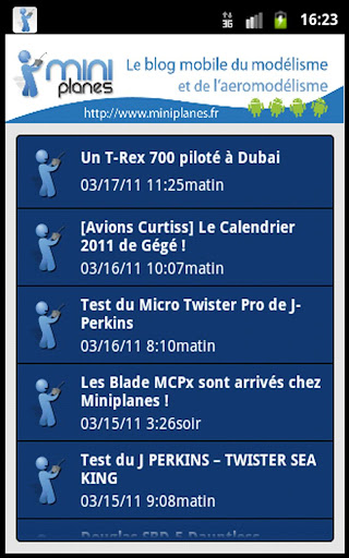 Blog Miniplanes.fr