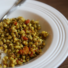 Sprouted Mung Bean Saute