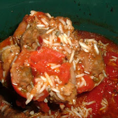 Crock Pot Italian Sausage Dinner