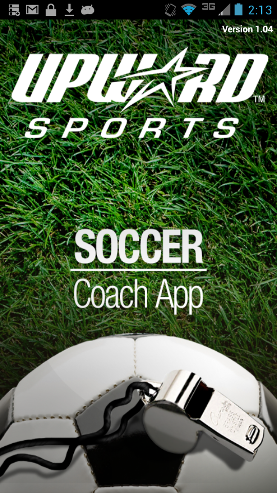 Android application Upward Soccer Coach screenshort