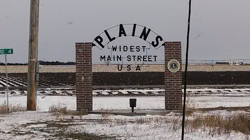 Plains Welcome Marker