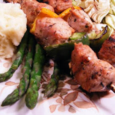 Greek-Style Pork Kabobs