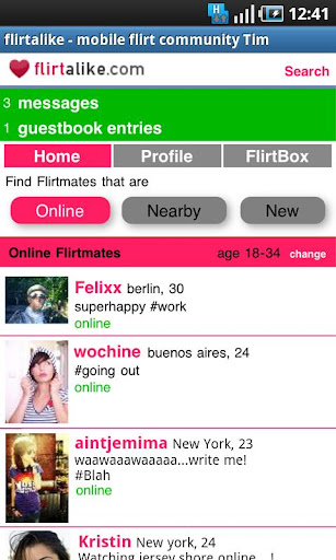 Flirtalike - flirt chat dating